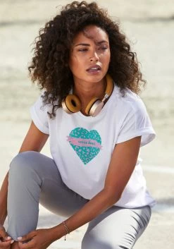 Nature By PRIMETTA Zonnebril -Dames Winkel venice beach shirt met korte mouwen