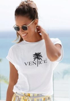 Venice Beach Shirt Met Ronde Hals Met Frontprint 30 Venice Beach Shirt Met Ronde Hals Met Frontprint -Dames Winkel venice beach shirt met ronde hals met frontprint wit 11