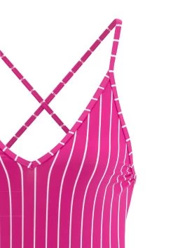 Vivance Badpak Met Krijtstrepen -Dames Winkel vivance badpak met krijtstrepen roze 5