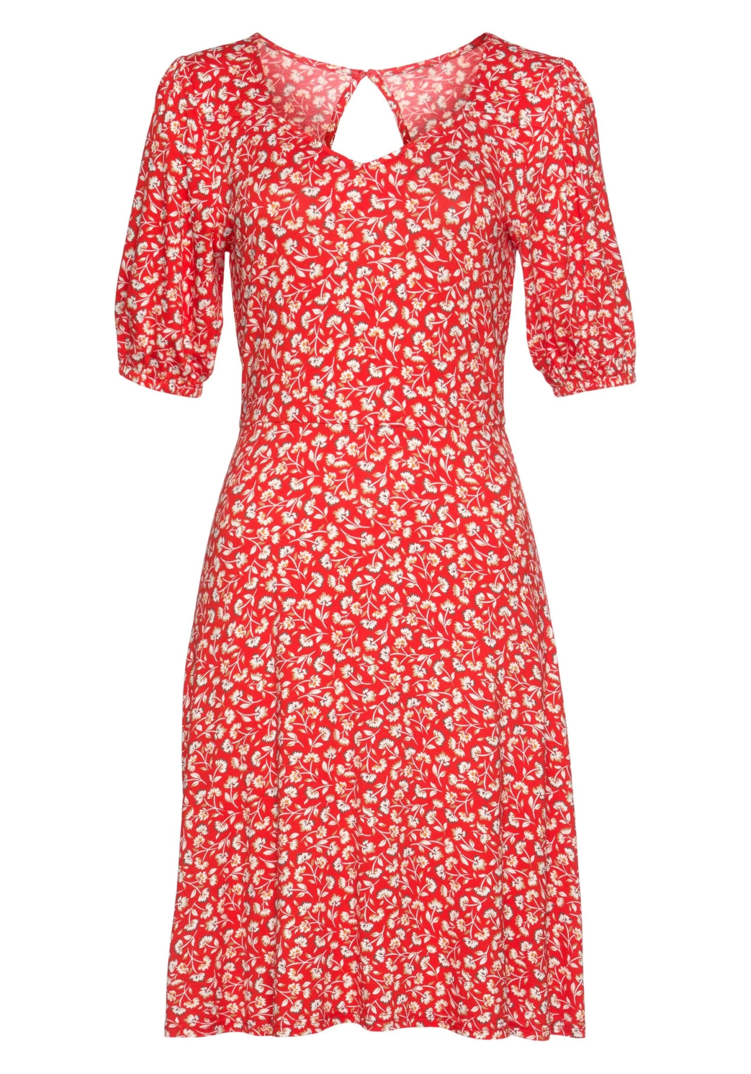 Vivance Jerseyjurk Met Bloemetjesprint 2 Vivance Jerseyjurk Met Bloemetjesprint - Afbeelding 2