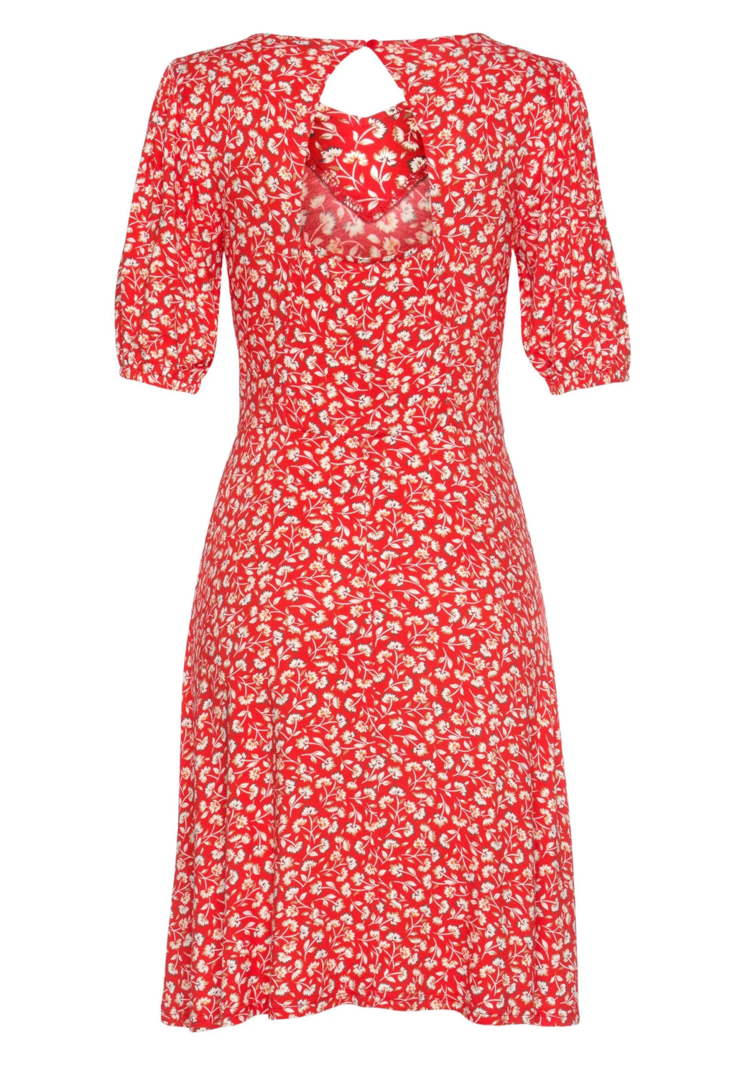 Vivance Jerseyjurk Met Bloemetjesprint 4 Vivance Jerseyjurk Met Bloemetjesprint - Afbeelding 4