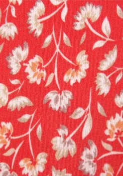 Vivance Jerseyjurk Met Bloemetjesprint 23 Vivance Jerseyjurk Met Bloemetjesprint -Dames Winkel vivance jerseyjurk met bloemetjesprint rood 6