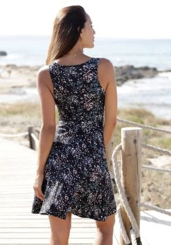 Vivance Jerseyjurk Met Print All-over 20 Vivance Jerseyjurk Met Print All-over -Dames Winkel vivance jerseyjurk met print all over zwart 9