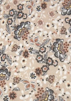 Vivance Midi-jurk Met Bloemetjesprint 23 Vivance Midi-jurk Met Bloemetjesprint -Dames Winkel vivance midi jurk met bloemetjesprint beige 7