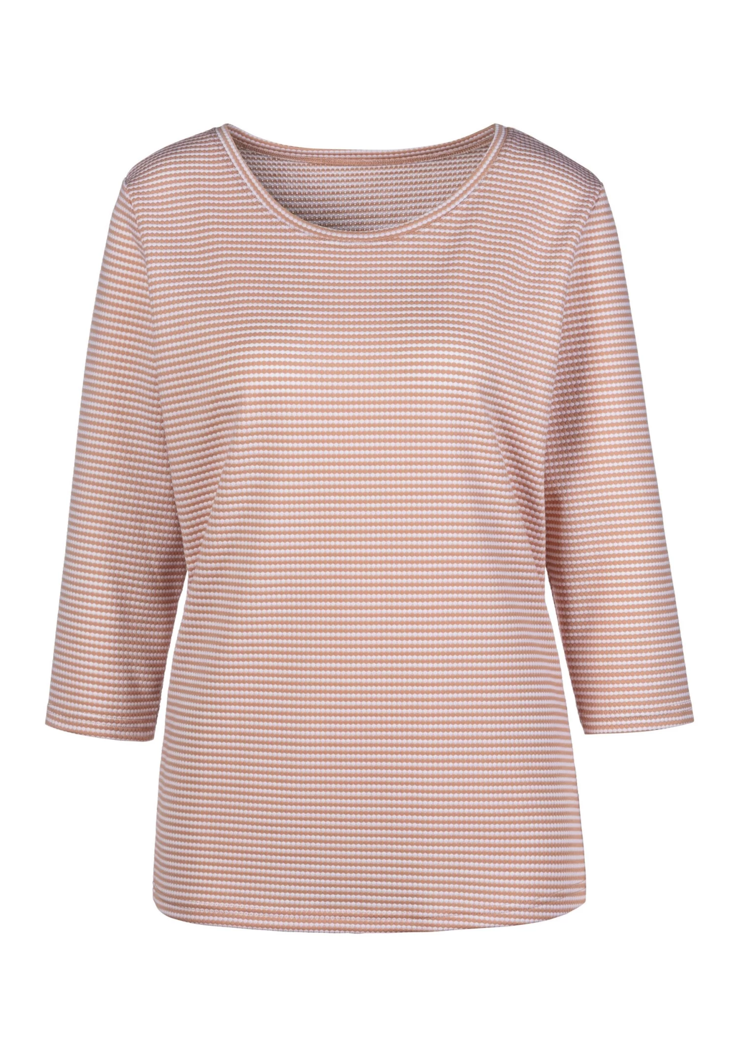 Vivance Shirt Met 3/4-mouwen In 2-kleurige Jerseykwaliteit 2 Vivance Shirt Met 3/4-mouwen In 2-kleurige Jerseykwaliteit - Image 2