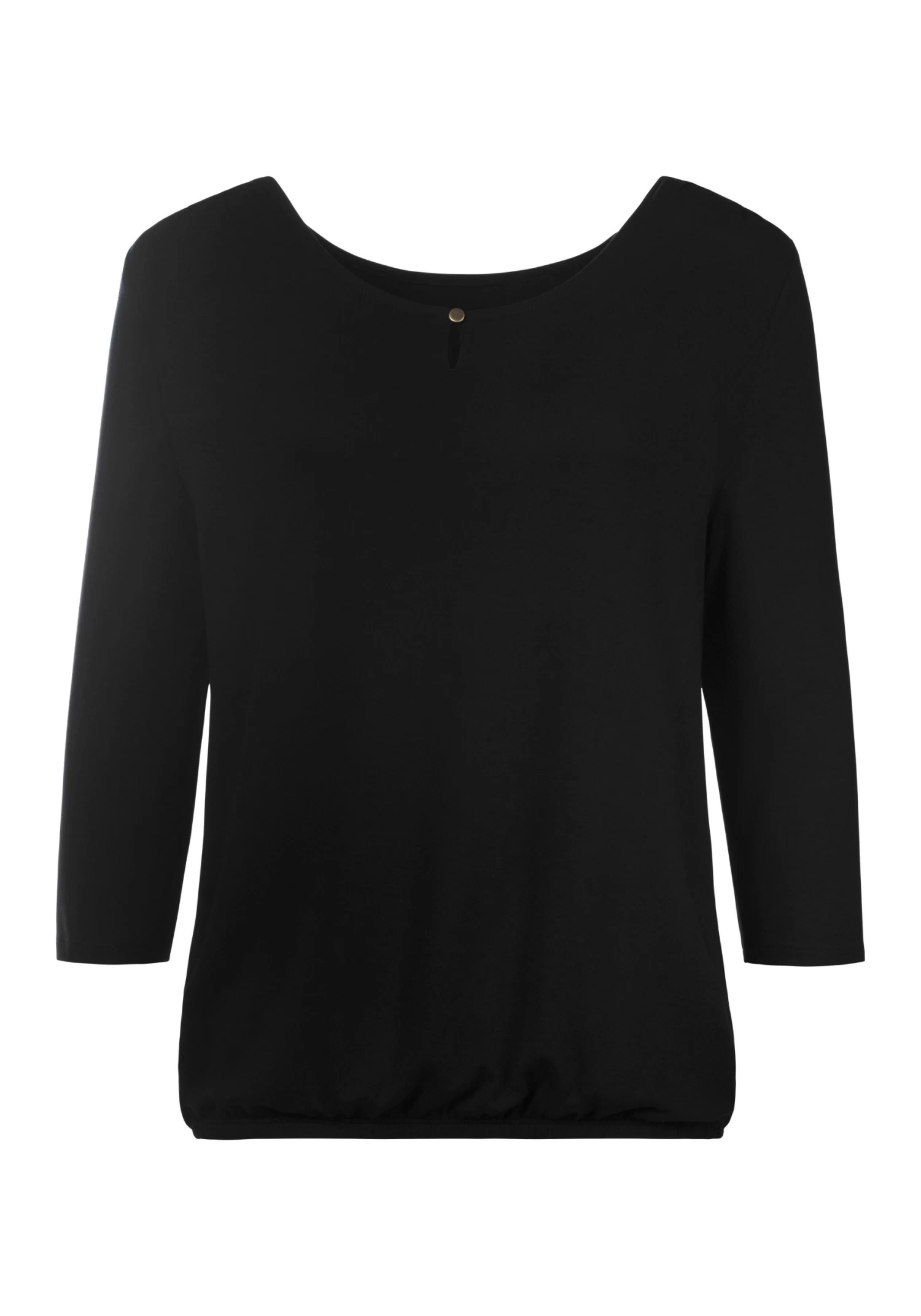 Vivance Shirt Met 3/4-mouwen Met Gouden Knoopdetail Bij De Hals (Set Van 2) 5 Vivance Shirt Met 3/4-mouwen Met Gouden Knoopdetail Bij De Hals (Set Van 2) - Afbeelding 5