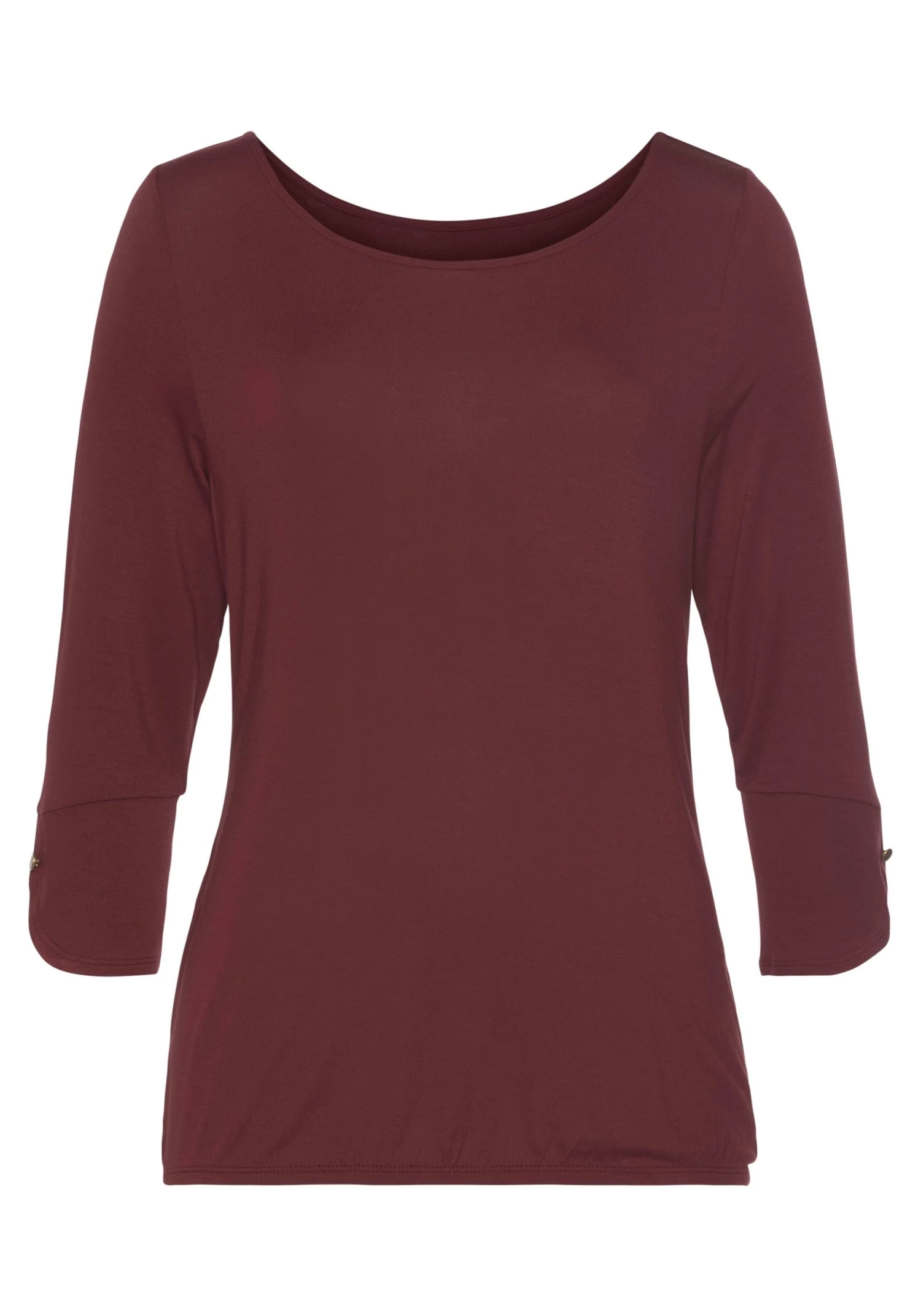 Vivance Shirt Met 3/4-mouwen Met Modieuze Manchetten En Goudkleurige Knopen (Set Van 2) 4 Vivance Shirt Met 3/4-mouwen Met Modieuze Manchetten En Goudkleurige Knopen (Set Van 2) - Afbeelding 4