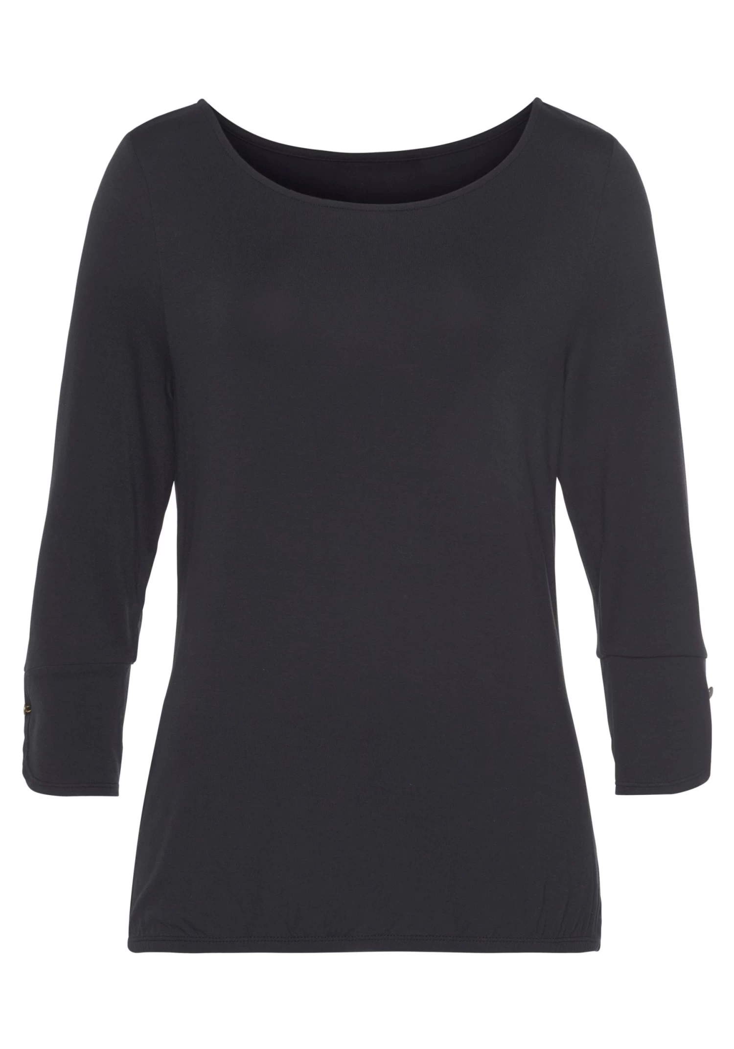 Vivance Shirt Met 3/4-mouwen Met Modieuze Manchetten En Goudkleurige Knopen (Set Van 2) 5 Vivance Shirt Met 3/4-mouwen Met Modieuze Manchetten En Goudkleurige Knopen (Set Van 2) - Afbeelding 5