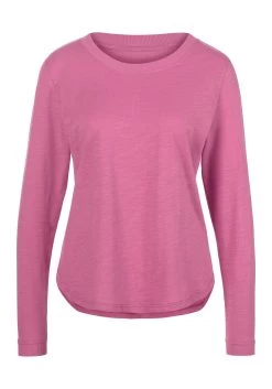 Vivance Shirt Met Lange Mouwen Met Logoborduursel (set, Set Van 2) 22 Vivance Shirt Met Lange Mouwen Met Logoborduursel (set, Set Van 2) -Dames Winkel vivance shirt met lange mouwen met logoborduursel set set van 2 paars 5