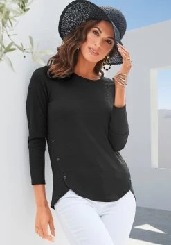 Vivance Shirt Met Lange Mouwen (set, Set Van 2) 21 Vivance Shirt Met Lange Mouwen (set, Set Van 2) -Dames Winkel vivance shirt met lange mouwen set set van 2 3