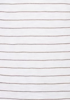 Vivance T-shirt Met Koperkleurige Lurex-strepen (Set Van 2) 25 Vivance T-shirt Met Koperkleurige Lurex-strepen (Set Van 2) -Dames Winkel vivance t shirt met koperkleurige lurex strepen set van 2 wit 6