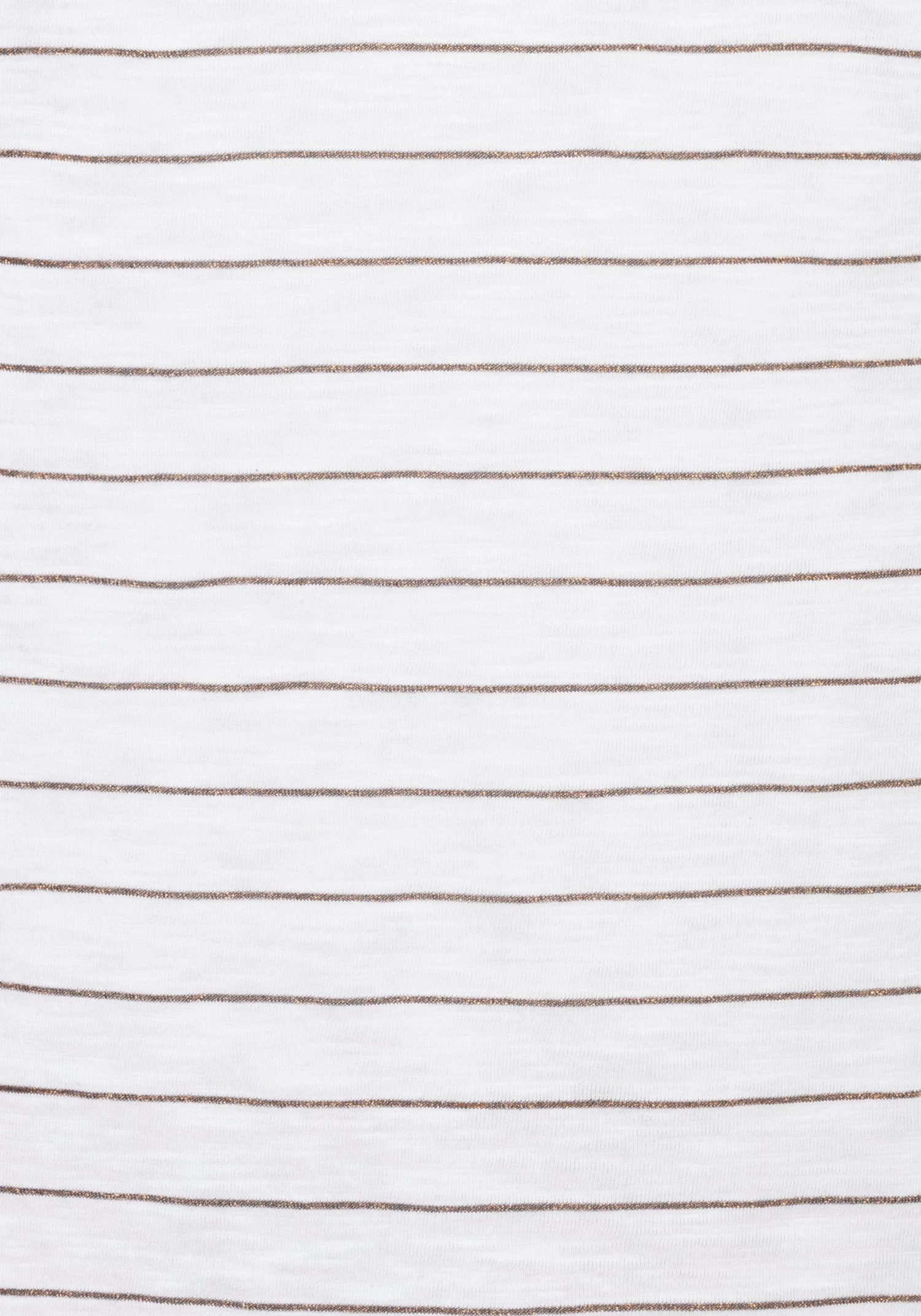 Vivance T-shirt Met Koperkleurige Lurex-strepen (Set Van 2) 7 Vivance T-shirt Met Koperkleurige Lurex-strepen (Set Van 2) - Image 7