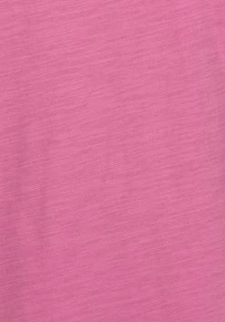 Vivance T-shirt Met Logoborduursel -Dames Winkel vivance t shirt met logoborduursel paars 5