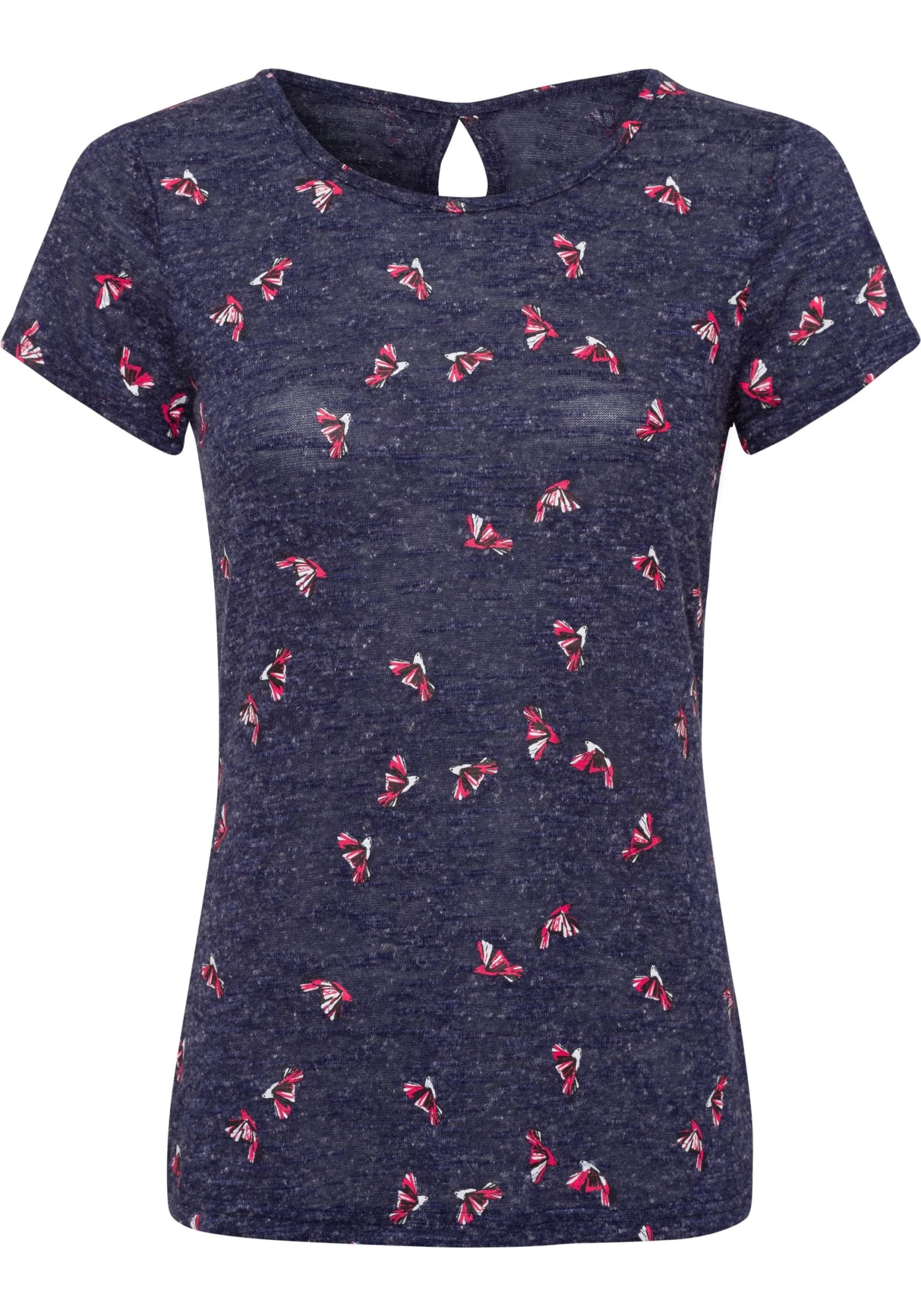 Vivance T-shirt Met Mooie Kolibrie-print (Set Van 2) 5 Vivance T-shirt Met Mooie Kolibrie-print (Set Van 2) - Image 5