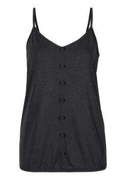 Vivance Top Met Spaghettibandjes Met Opgestikte Knopenlijst (Set Van 2) -Dames Winkel vivance top met spaghettibandjes met opgestikte knopenlijst set van 2 paars 4