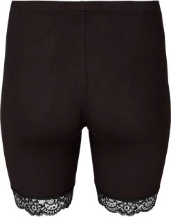 Zizzi Short Met Kanten Detail 22 Zizzi Short Met Kanten Detail -Dames Winkel zizzi short met kanten detail zwart 7
