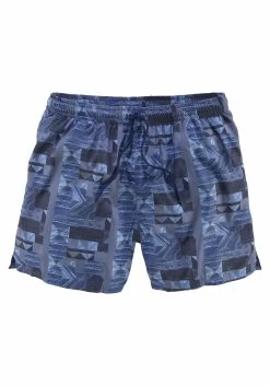 KangaROOS Zwemshort Met Kangaroos Opschrift -Dames Winkel zwemshort josh met grafische print blauw 4